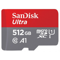 SanDisk Ultra U1 C10 UHS-I microSDXC 記憶卡 512GB [R:100] (SDSQUAR-512G)