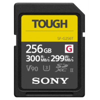 Sony SF-G Series Tough UHS-II SDXC 記憶卡 256GB [R:300 W:299] (SF-G256T)