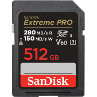 SanDisk Extreme PRO V60 U3 UHS-II SDXC 記憶卡 1TB [R:280 W:150] (SDSDXEP-1T00-GN4IN)