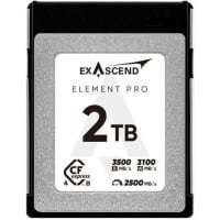 Exascend Element Pro CFexpress 4.0 Type B 記憶卡 2TB [R:3500 W:3100] (EXPC4SB002TB)