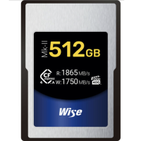 Wise Advanced CFX4-A Series CFexpress Type A 4.0 記憶卡 512GB [R:1865 W:1750] (CFX4-A512M2)