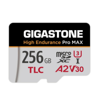 Gigastone TLC High Endurance Pro MAX A2 V30 UHS-I microSDXC 記憶卡 256GB [R:160 W:130]