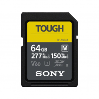 Sony SF-M Series Tough UHS-II SDXC 記憶卡 64GB [R:277 W:150] (SF-M64T)