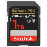 SanDisk Extreme PRO V30 U3 C10 UHS-I SDXC 記憶卡 1TB [R:200 W:140] (SDSDXXD-1T00)