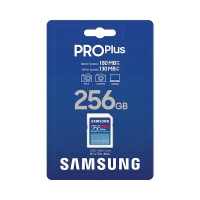 Samsung 三星 PRO Plus SD 記憶卡 256GB [R:180 W:130] (MB-SD256S)
