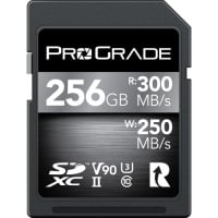 Prograde Digital V90 UHS-II SDXC 記憶卡 256GB [R:300 W:250]