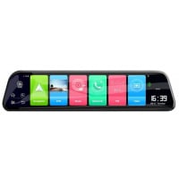 E-ACE 12 Inch 4G Android Rearview Mirror Dash Cam with GPS and ADAS 後視鏡行車記錄儀 D14