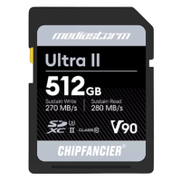 CHIPFANCIER ULTRA II V90 UHS-II Class 10 SDXC 記憶卡 512GB [R:270 W:280]