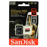 SanDisk Extreme PRO A2 V30 U3 microSDXC 記憶卡 64GB [R:170 W:90]