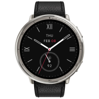 Amazfit Active 2 Black Leather – Premium Version 智能手錶