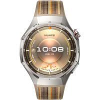 Huawei 華為 Watch GT 6 Pro 46mm 琥珀棕 棕色複合編織錶帶智能手錶