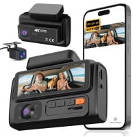 SmarterWare 4K WiFi Car Camcorder 行車記錄儀 (3鏡頭) F310