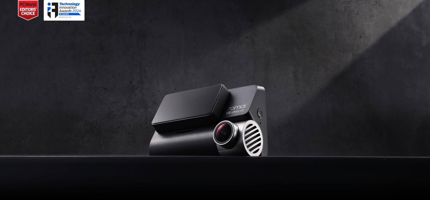 70邁 Ultra HD 4K Built-in GPS ADAS Dash Camera with AI Motion Detection 具有 AI 運動檢測功能的超高清 4K 內置 GPS ADAS 行車記錄儀 A810