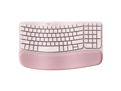 Wave Keys - Rose - English US (QWERTY)