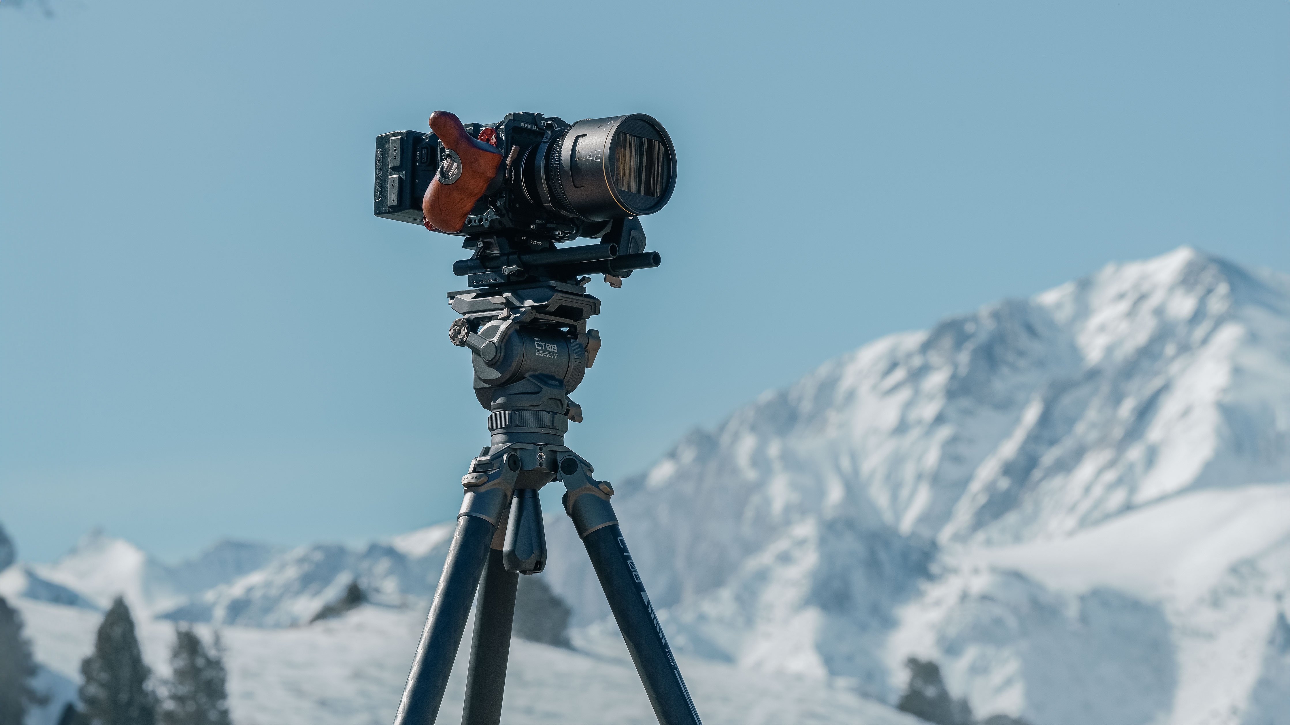 TILTA 鐵頭 CT08 75mm Cine Fluid Head with 3-Stage Carbon Fiber Tripod Legs (8kg) 圖 6