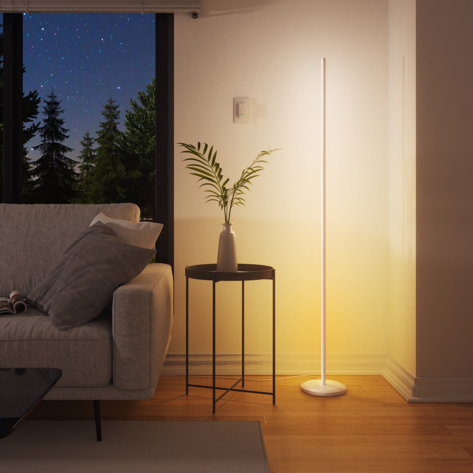 Nanoleaf 24W 12V Matter Smart Multicolor Floor Lamp 落地燈 - | 1001