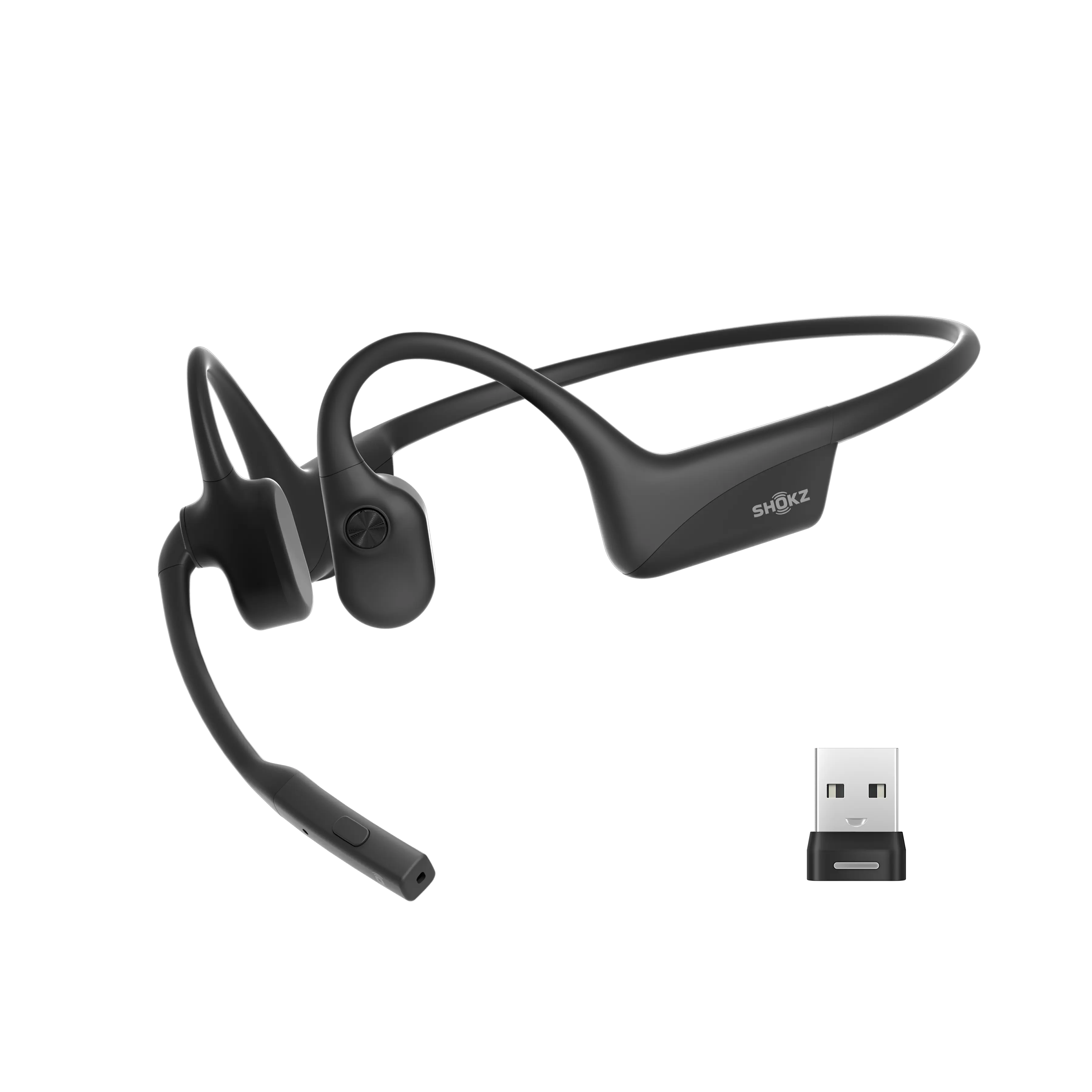 Shokz OpenComm2 UC 2025 骨傳導通訊耳機 連USB-A版 (C120)