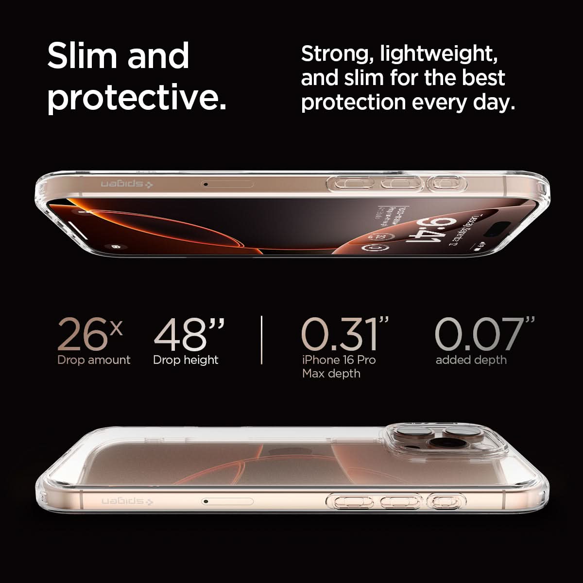 Spigen iPhone 16 Ultra Hybrid 透明手機殼 圖 7